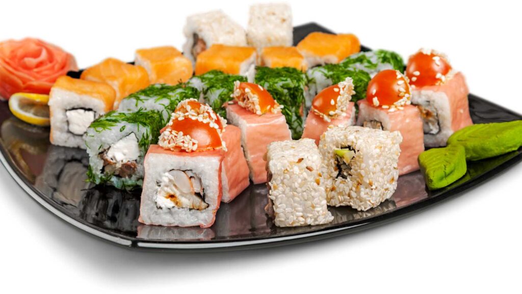 Características del arroz para sushi